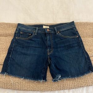 Mother Dropout Shorts